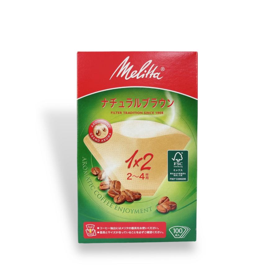 メリタ(Melitta) コーヒーフィルター アロマジック ナチュラルブラウン 24杯用 100枚×3箱 大容量 300枚 お得 コストコ