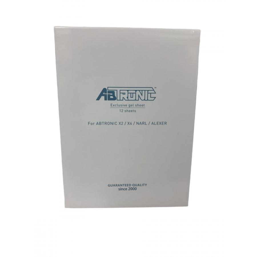 アブトロニック X2 X4 ナール アレクサ共通専用 ジェルシート12枚入り