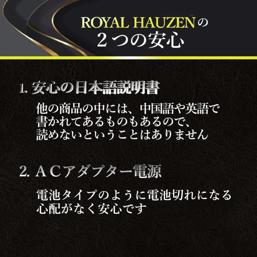 ロイヤルハウゼン Royalhausen ワインディングマシーン ウォッチワインダー 2本巻き GC03-S31 木目調  腕時計ケース ３本収納 ワインダーの画像
