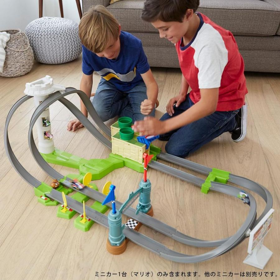 ホットウィール マリオカート サーキット ライト トラックセット