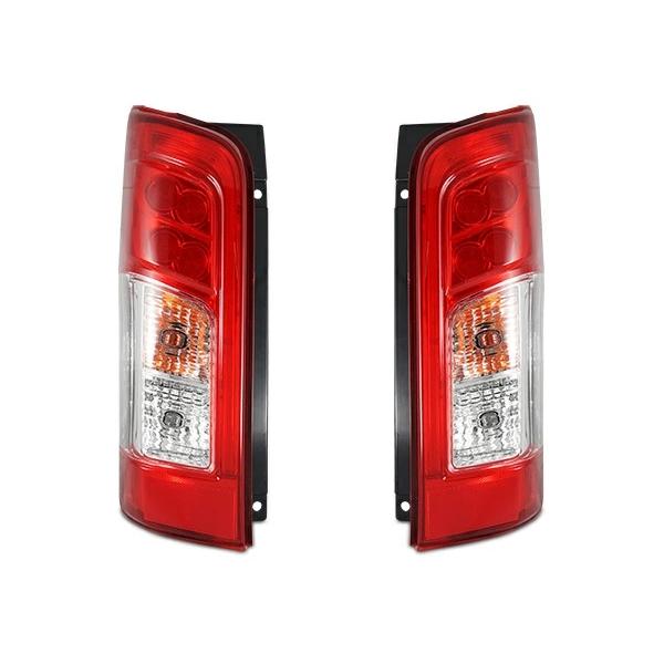 キャラバン E26系 NV350 前期後期ルック ファイバーLEDテールランプ 左右セット H24.5〜H29.6の画像