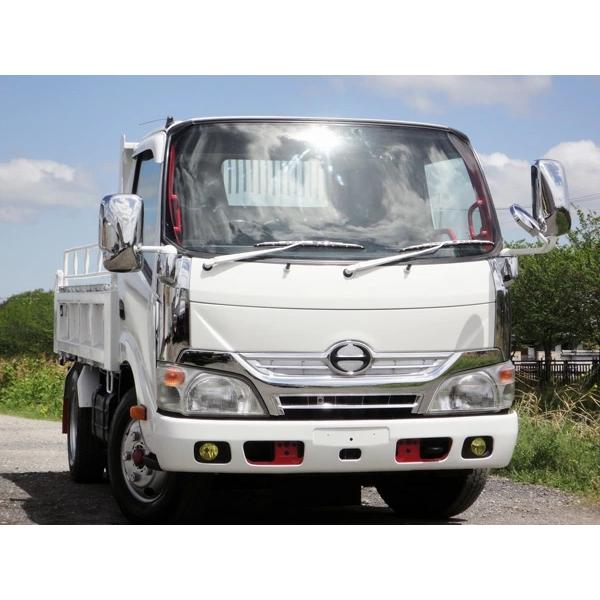 日野 デュトロ  2t 3t 標準キャブ メッキ ワイパー グリル　トラック ダンプ 日野自動車 日野 デュトロ 標準キャブ用 メッキグリル H23.7〜 : Nexus