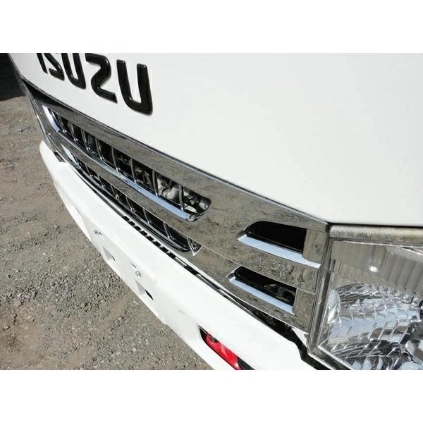 いすゞ（ISUZU） 07 エルフ 後期型 標準キャブ用 メッキグリル H26.12