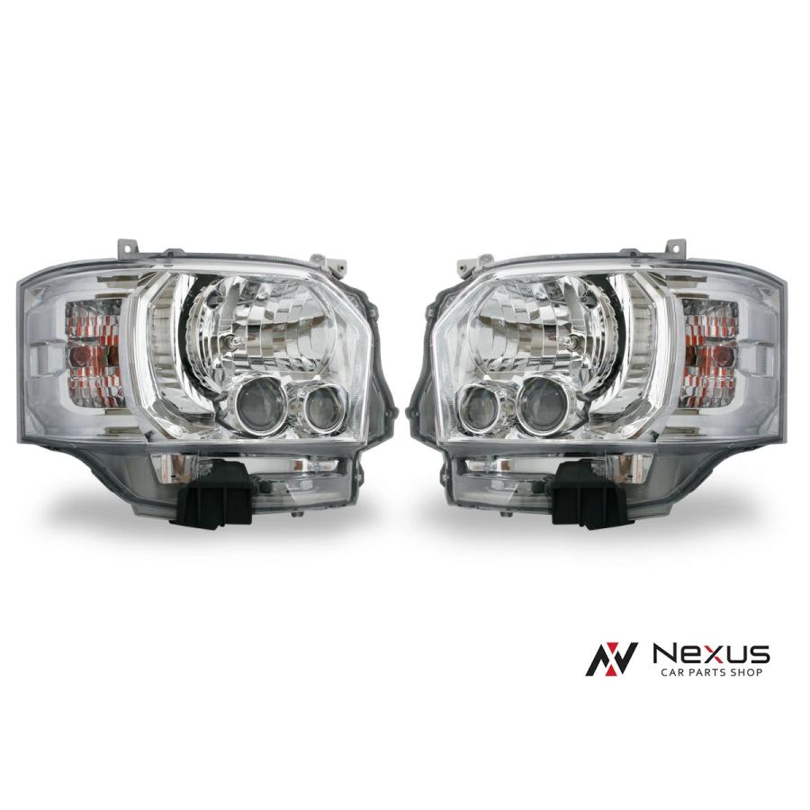 ハイエース4型社外ヘッドライトLEDライト付き ハイエース レジアスエース 200系 4型 5型 6型 7型 8型 LED ヘッド
