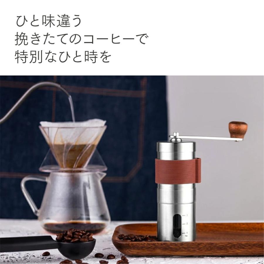 東亜産業 夏の爆買WEEK 手挽きコーヒーミル 段階粗さ 水洗い可能