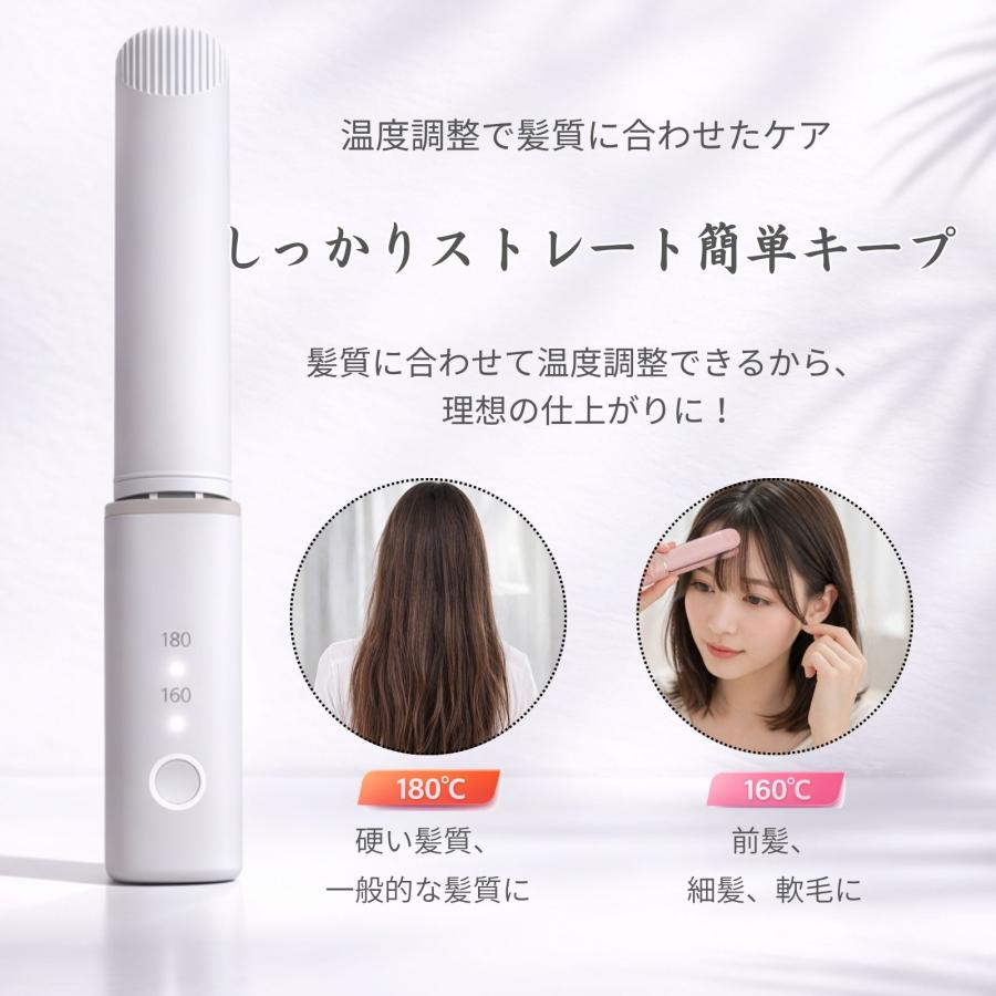 ヘアアイロン *日本未上陸* 楽天市場】【機内持ち込みOK】コードレスヘアアイロン ミニ コンパクト