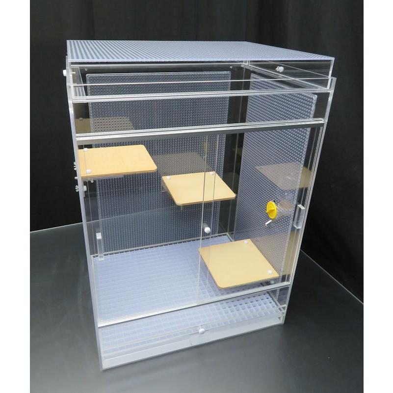 シマリス、フクロモモンガ用アクリルケージ