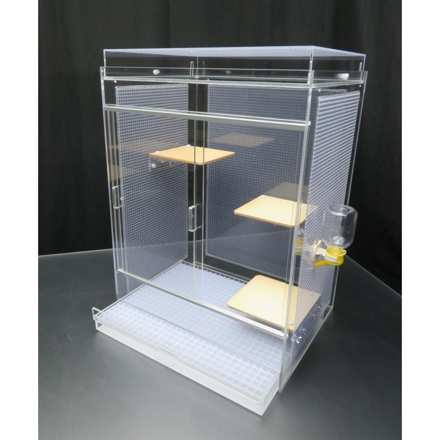 アクリルケージ ゲージ ケース モモンガ テグー リス チンチラ ハムスター