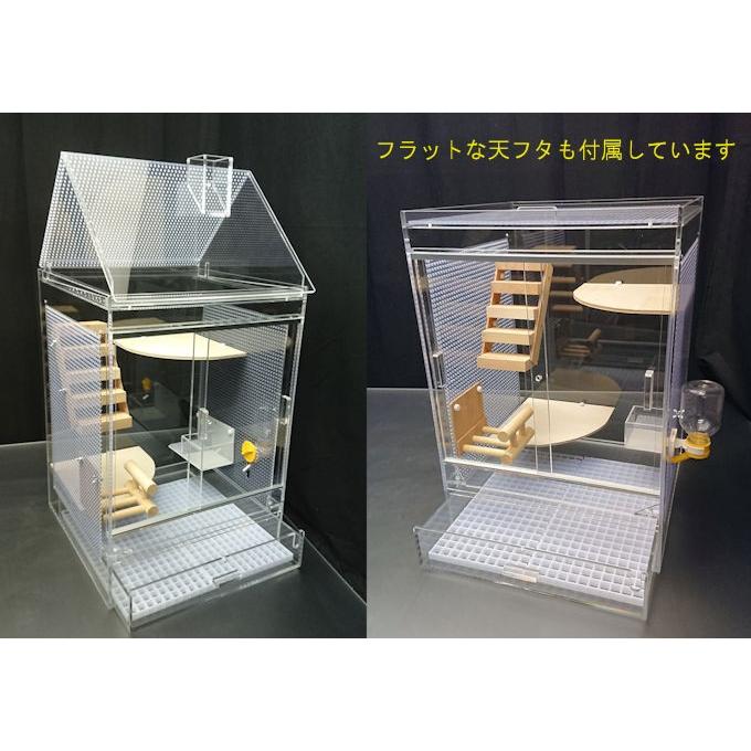 フクロモモンガケージ50+ケージ備品+煙突付き冬セットＡ　スペシャルセット｜nexxtshop｜02