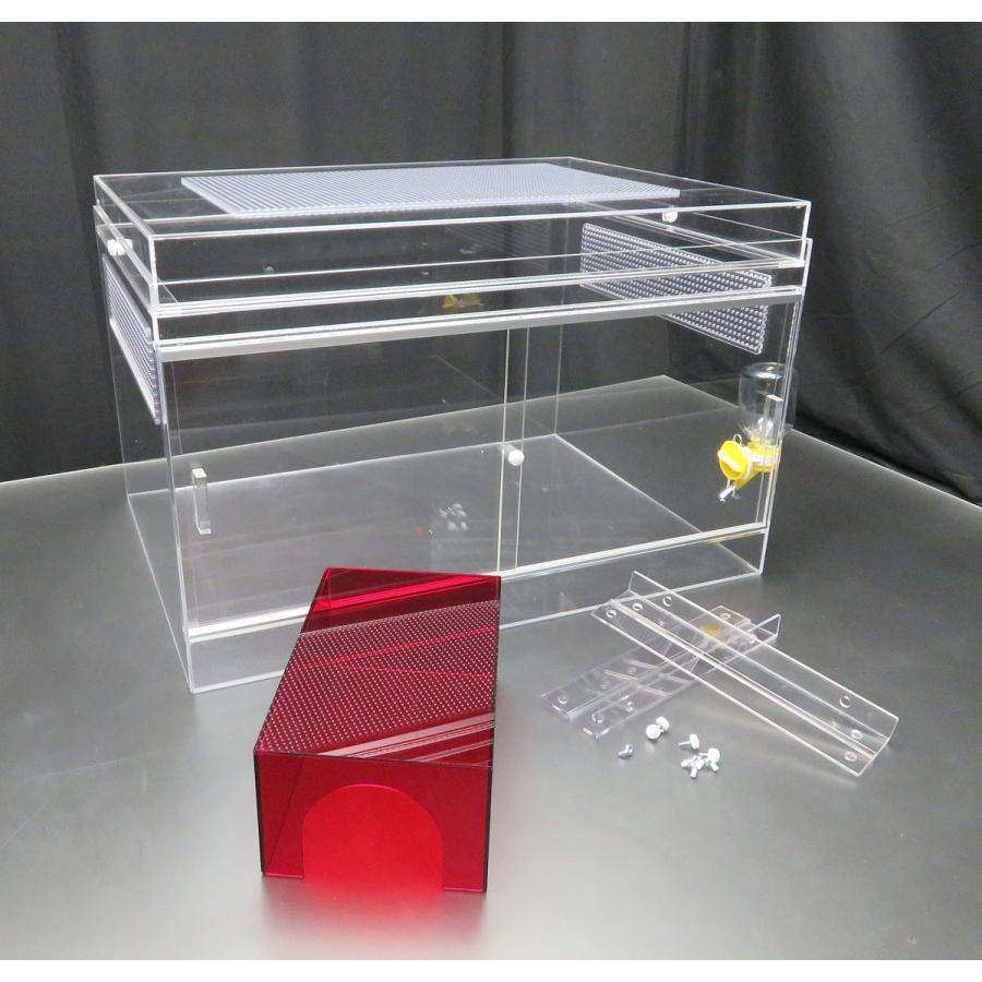 暖か仕様の ハリネズミ ケージ 基本セット 60×45×38cm 暖か仕様の ハリネズミ ケージ 基本セット 60×45×38cm