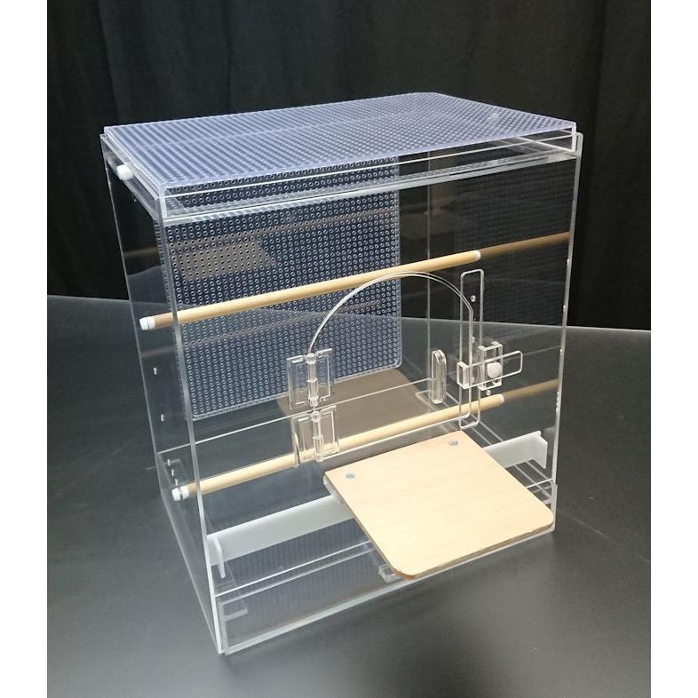 文鳥ケージ 文鳥 小型インコ用 Loabk アクリルケージ屋さん 通販 Yahoo ショッピング