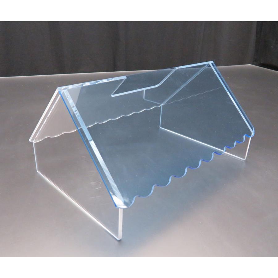 ふるさと納税ふるさと納税C-2 ポコポコ屋根のオーバーフロー水槽 30×25×69cm 4層浄化槽 水槽 六角形のオーバーフロー水槽 一辺14cm 約11L フタ有