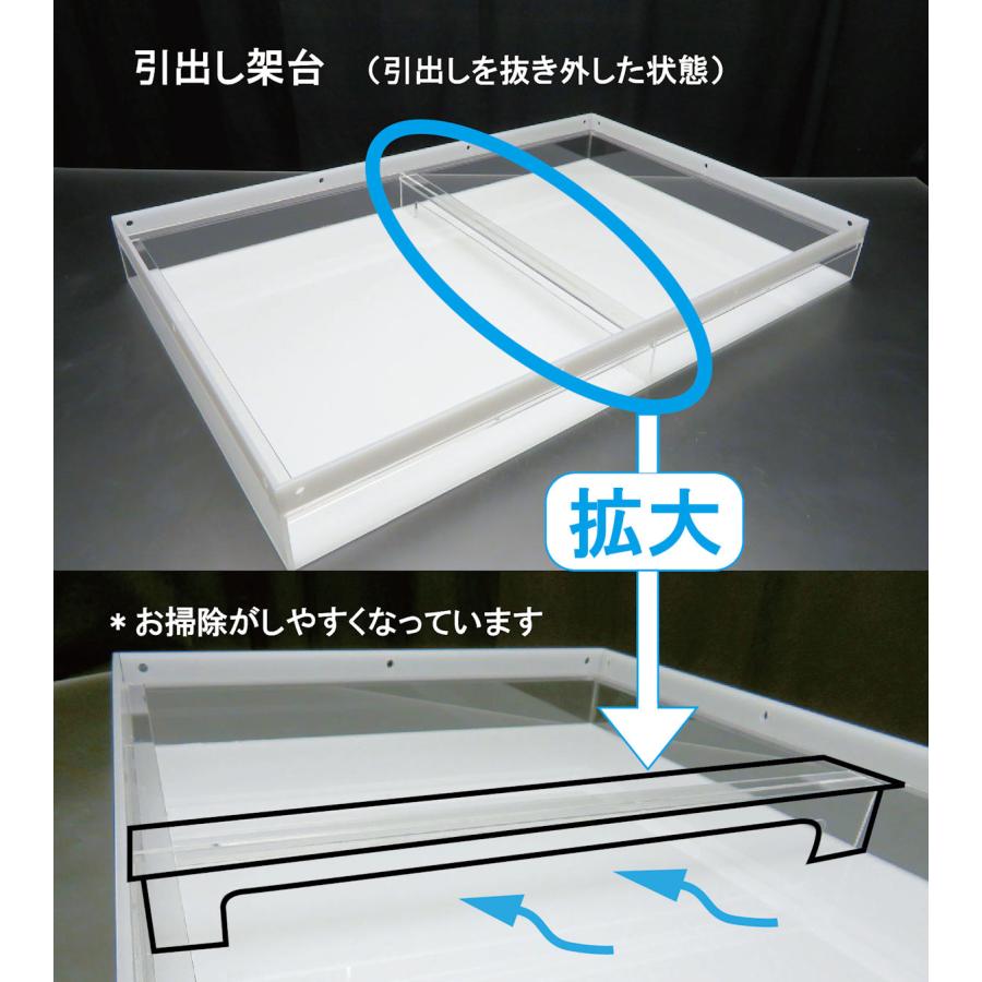 組み立て式　プレーリードッグケージ　90×60×60cm　キャスター架台付｜nexxtshop｜10