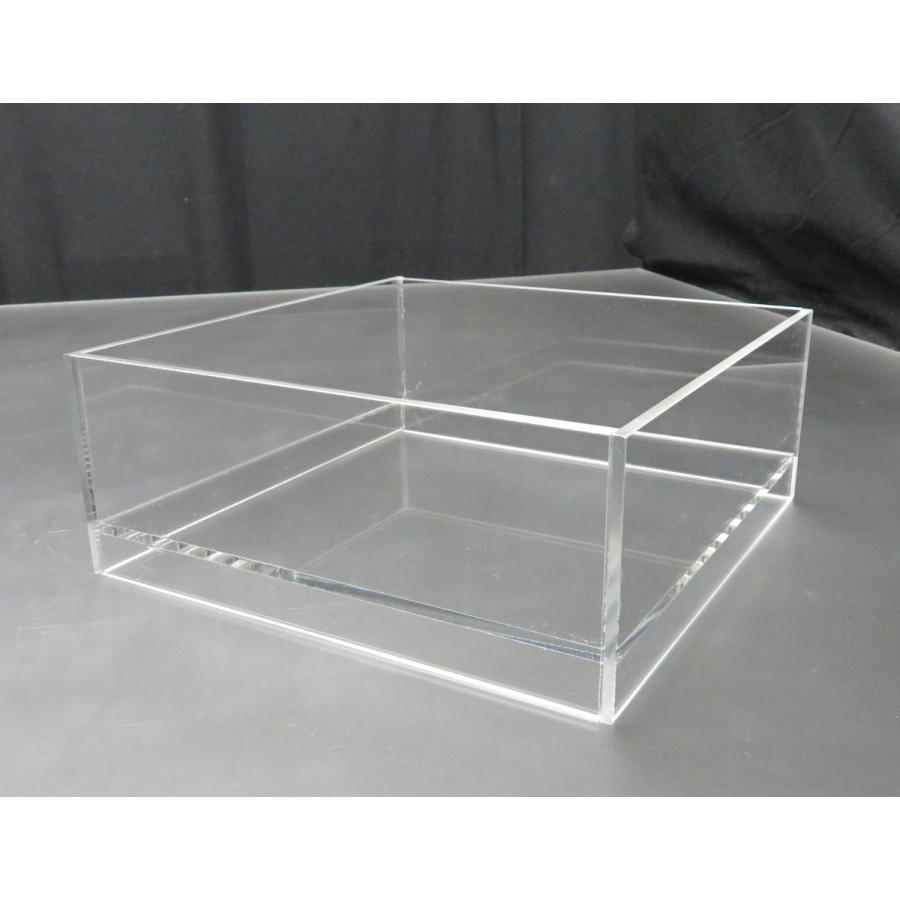 アクリル平面水槽 25×25×10cm 上底タイプ : アクリルケージ屋 アクリル平面水槽 25×25×10cm 上底タイプ : アクリルケージ屋