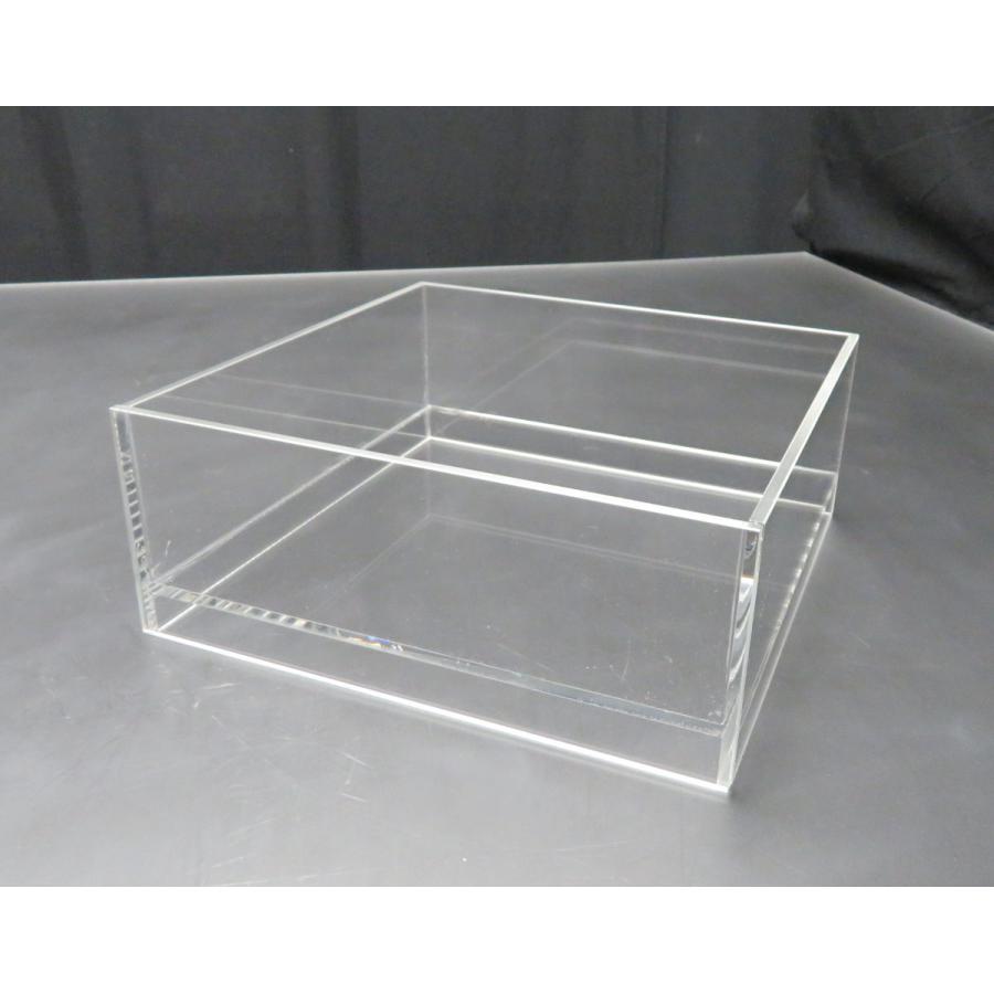 アクリル平面水槽 25×25×10cm 上底タイプ : アクリルケージ屋 アクリル平面水槽 25×25×10cm 上底タイプ : アクリルケージ屋