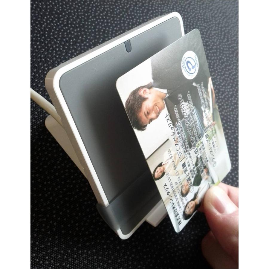 業務用 NFCリーダライタR1-1R（卓上設置台/カードホルダー付属)【追加