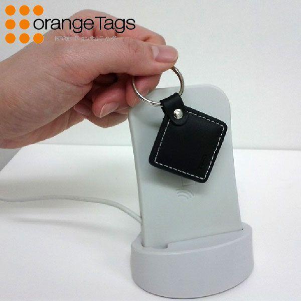 オレンジタグス(業務用) NFC Forum Type3 Tag フェリカキーホルダ・革