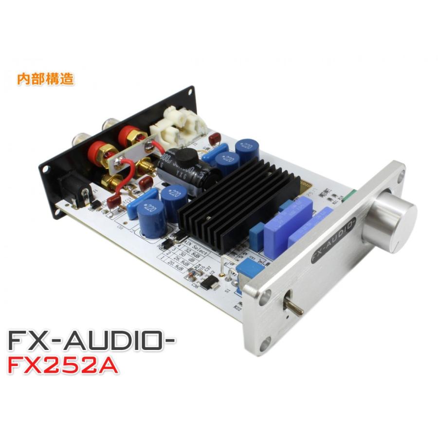 FX-AUDIO- FX252A『ブラック』TDA7492EデジタルアンプIC搭載 ステレオパワーアンプ | FX AUDIO | 03