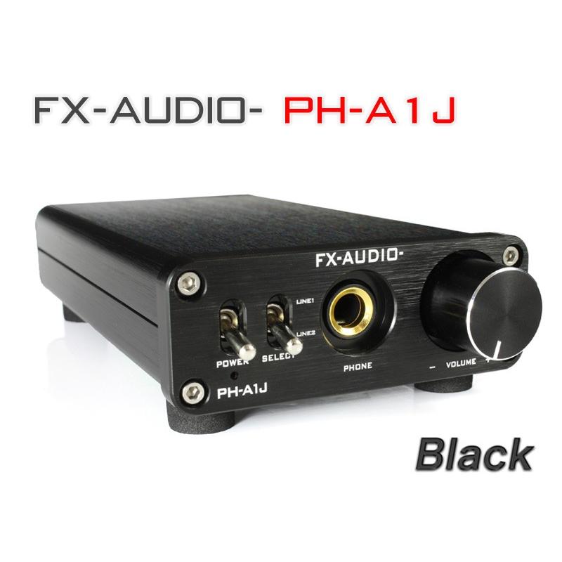 FX-AUDIO- PH-A1J[ブラック]パワートランジスタディスクリート構成ヘッドフォンアンプ｜nfj