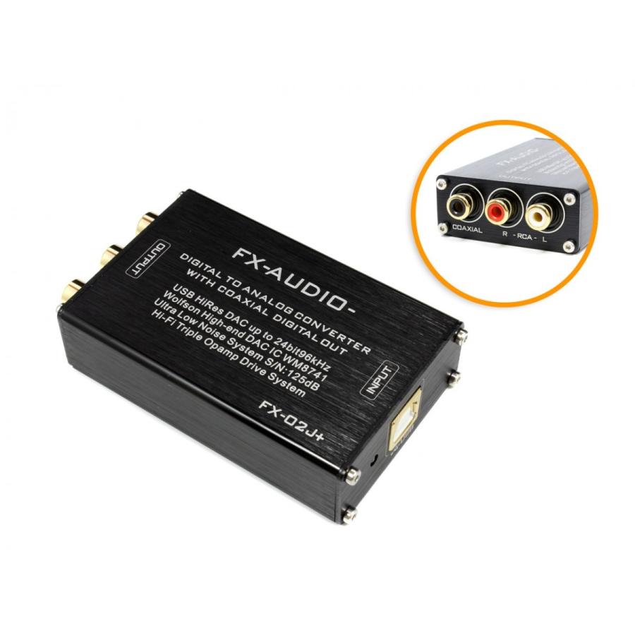 FX AUDIO FX-AUDIO- FX-02J+ ハイエンドオーディオ用DAC WM8741 FX AUDIO FX-AUDIO- FX-02J+ ハイエンドオーディオ用DAC WM8741