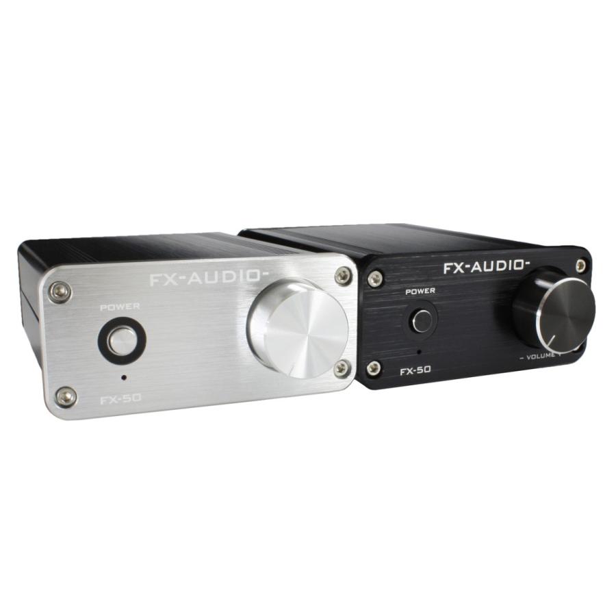 FX-AUDIO- FX-50 第2ロット[ブラック] TDA7492EデジタルアンプIC搭載 50WX2ch パワーアンプ | FX AUDIO | 04