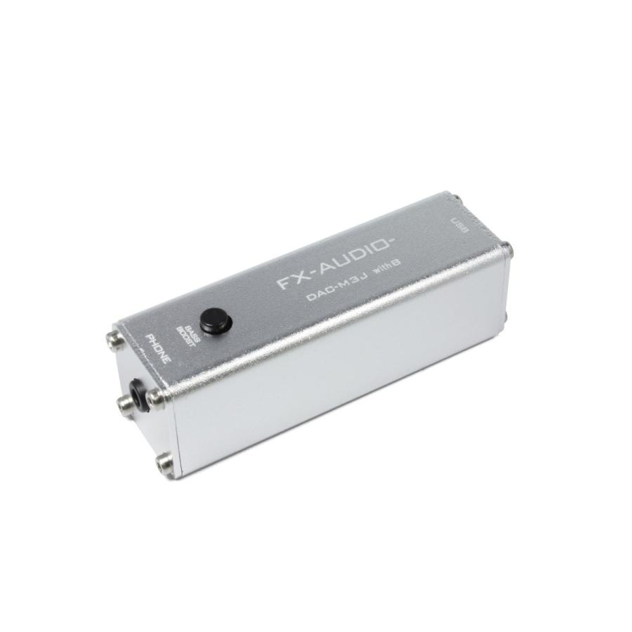 FX AUDIO FX-AUDIO- DAC-M3J with B [シルバー] お手軽 USB バス