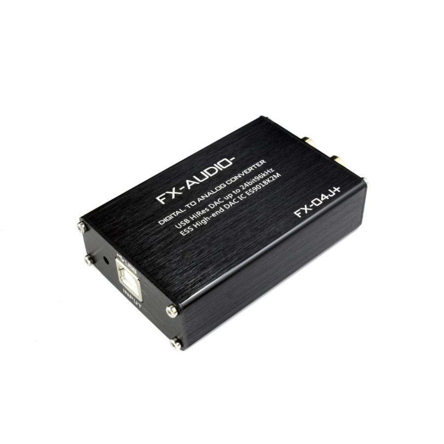 FX-AUDIO- FX-04J+ 32bitハイエンドモバイルオーディオ用DAC ES9018K2M搭載 USBバスパワー駆動 ハイレゾ対応｜nfj｜02
