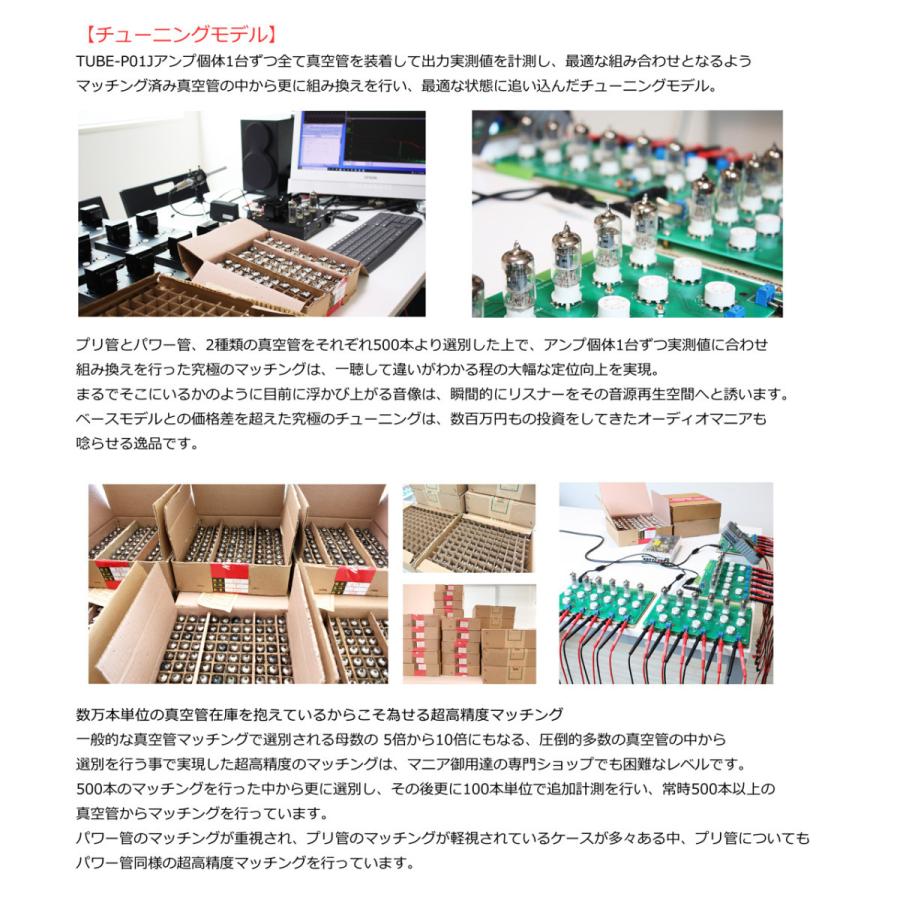 [アウトレット特価]FX-AUDIO- TUBE-P01J[シルバー]【チューニングモデル】シングルエンド純A級 真空管プリメインアンプの画像