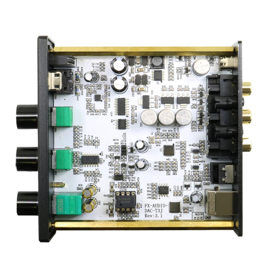 FX AUDIO FX-AUDIO- DAC-T3J ヘッドフォンアンプ&トーン FX AUDIO FX-AUDIO- DAC-T3J ヘッドフォンアンプ&トーン