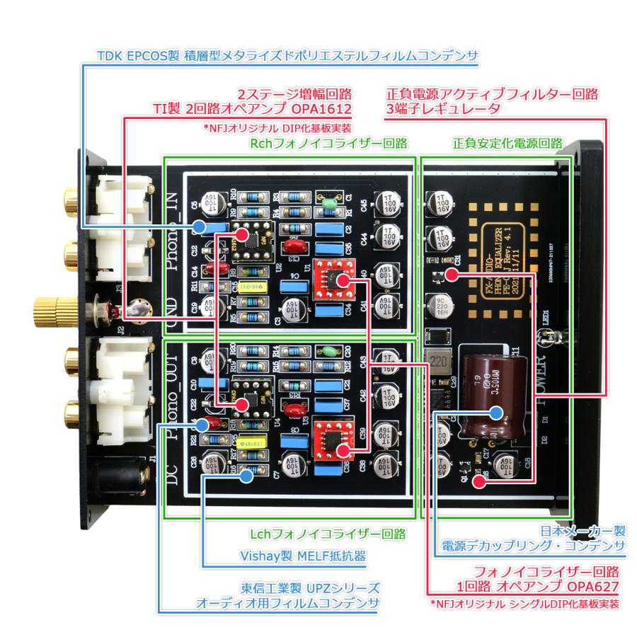 FX AUDIO FX-AUDIO- PE-01J LIMITED[ブラック] MMカートリッジ対応