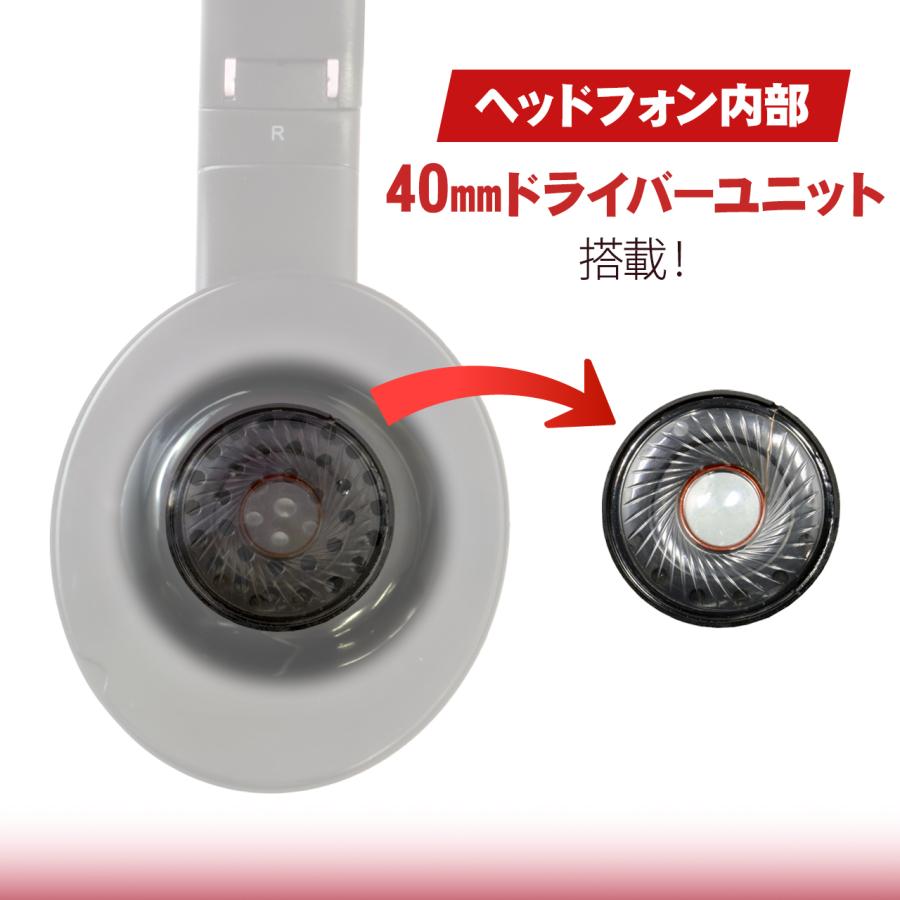 折り畳み式ヘッドフォン[ガチャ]新品 3.5mmステレオミニプラグ 40mm