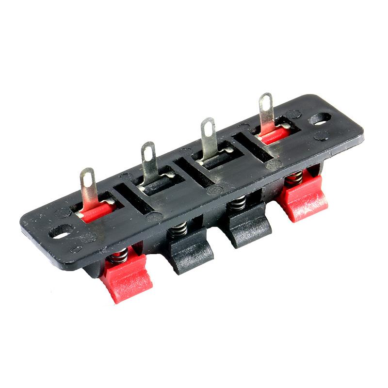 四極プッシュ式スピーカーターミナル / 4Pプッシュターミナル : NFJ