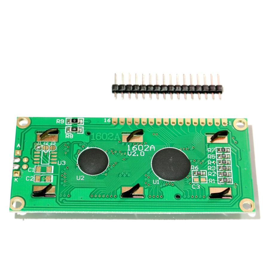 バックライト付きキャラクタLCD液晶モジュール『ブルー』LCD1602 16