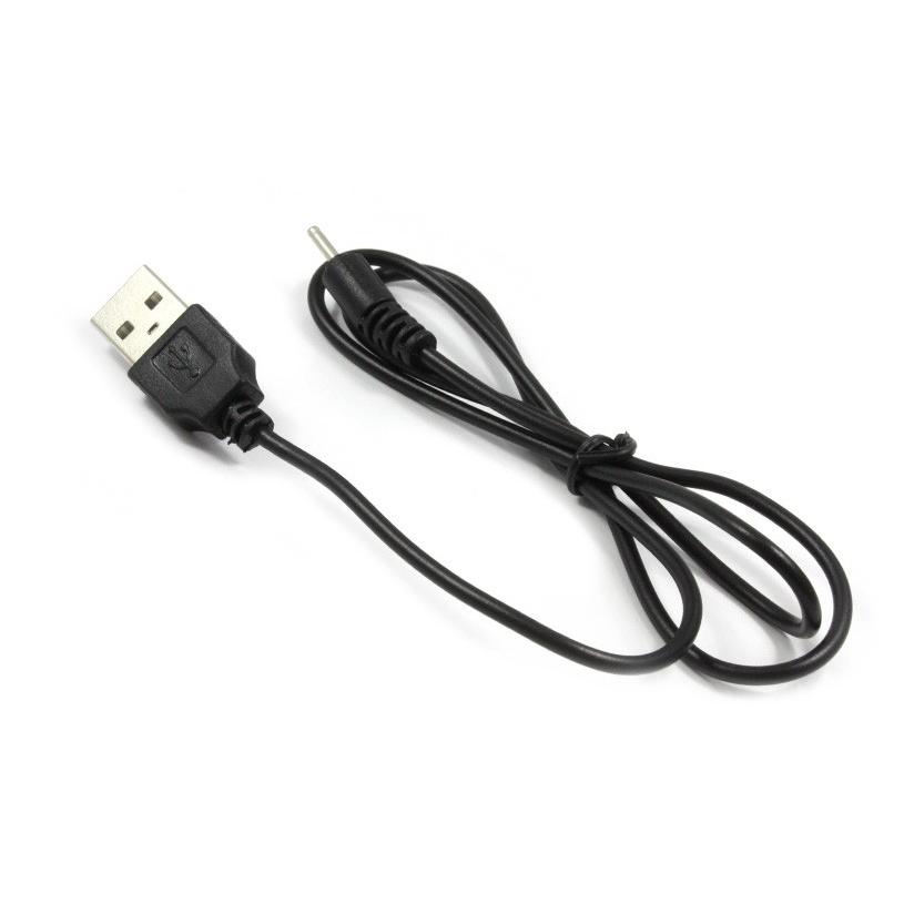 USB to DC5Vプラグ 電源供給ケーブル (プラグ外径2.0/内径0.6mm)USB