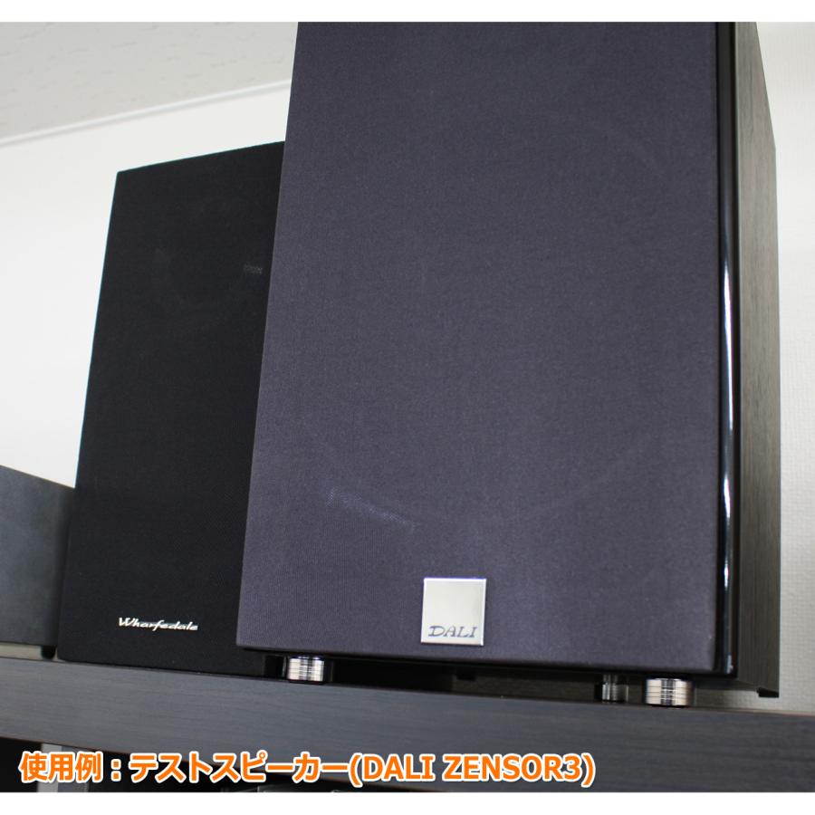 特注仕様 Φ20×10mm アルミ削り出しインシュレーター6個Set 滑り止め