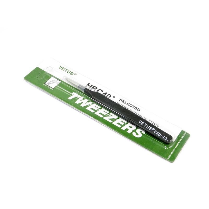 電子工作用精密ピンセット 絶縁先平タイプ[直型] | ブランド登録なし | 03