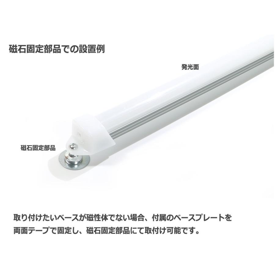 『アウトレット特価』SMD型LED20灯 USB接続LED照明『電球色』アルミバータイプ(スイッチ付) | ブランド登録なし | 01