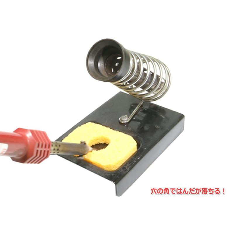 はんだクリーニングスポンジ [5mm厚 穴空きタイプ] こて先クリーナー | ブランド登録なし | 02