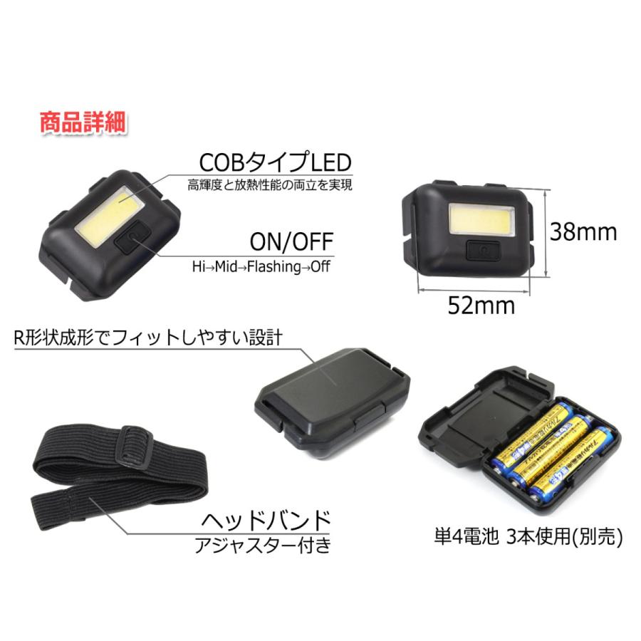 超強烈閃光 COBタイプ LED ヘッドライト コンパクトライト SuperCOB+PWM制御=150ルーメンの驚異的な明るさを実現! 乾電池式 防災グッズ :P99:NFJストア ヤフーショッピング店 - 通販 - Yahoo!ショッピング 超強烈閃光 COBタイプ LED ヘッドライト コンパクトライト SuperCOB+PWM制御=150ルーメンの驚異的な明るさを実現! 乾電池式 防災グッズ :P99:NFJストア ヤフーショッピング店 - 通販 - Yahoo!ショッピング