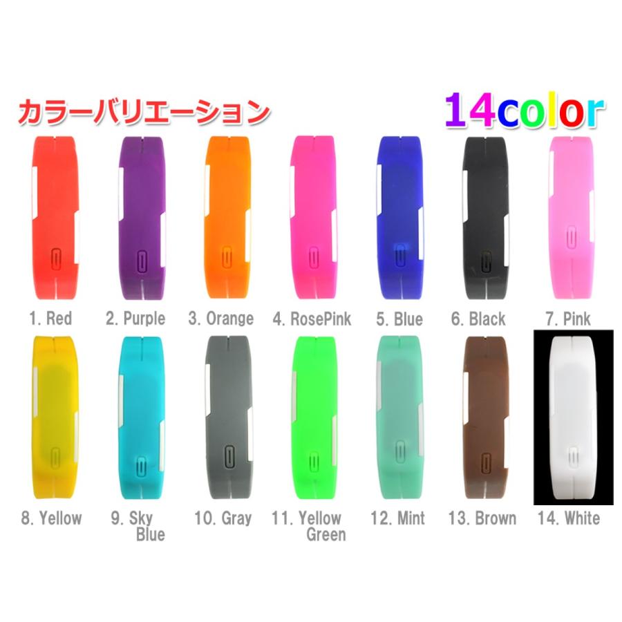 メール便OK カラフルシリコン製LED デジタルウオッチ 14color メール便OK カラフルシリコン製LED デジタルウオッチ 14color