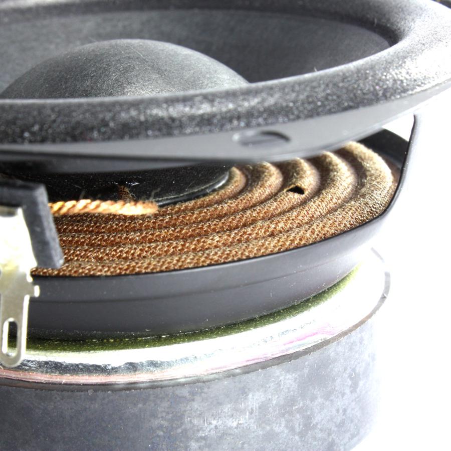 高出力・ウーハーユニット 3.5インチ(90mm) 8Ω/MAX30W [スピーカー自作