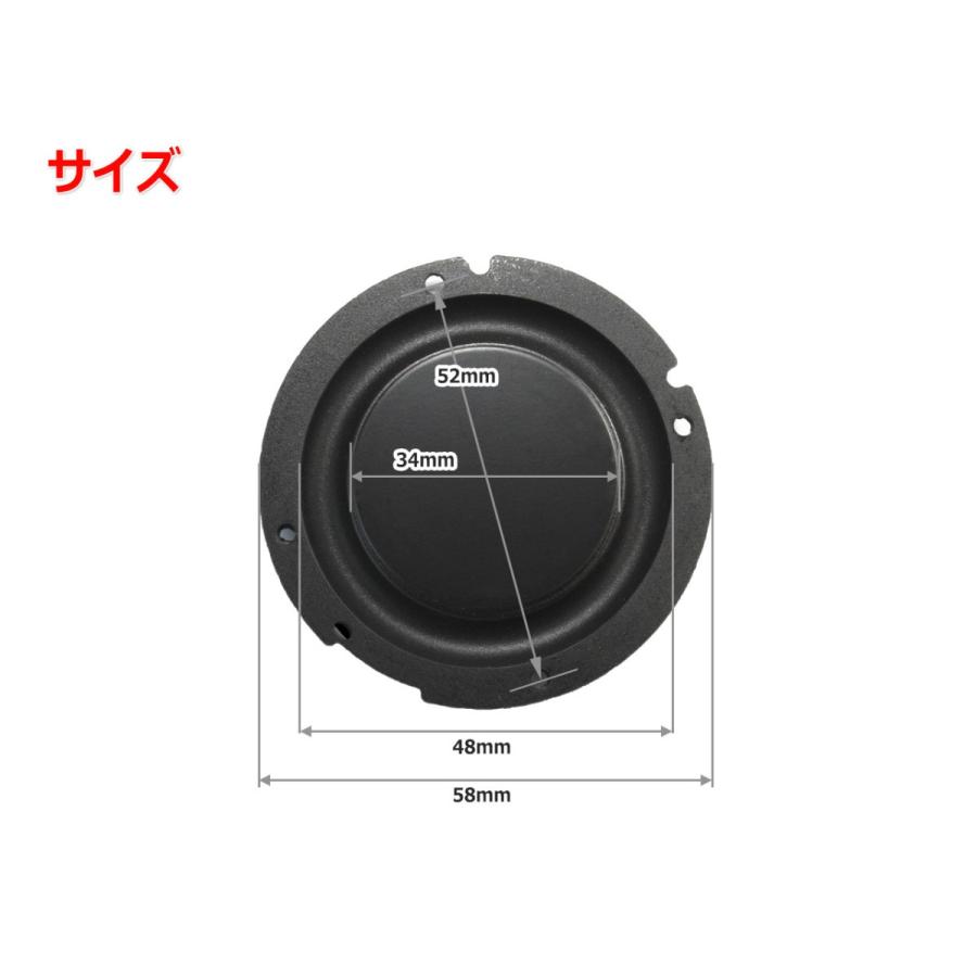 レア!2インチ(48mm)パッシブラジエーター [スピーカー自作/DIY レア!2インチ(48mm)パッシブラジエーター [スピーカー自作/DIY
