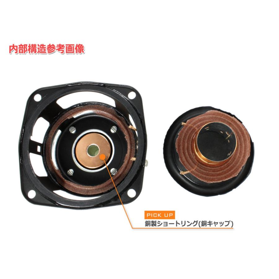 EASTECH FSB522030-3806 フルレンジスピーカーユニット3インチ(70mm) 8Ω/MAX40W [スピーカー自作/DIYオーディオ]｜nfj｜08