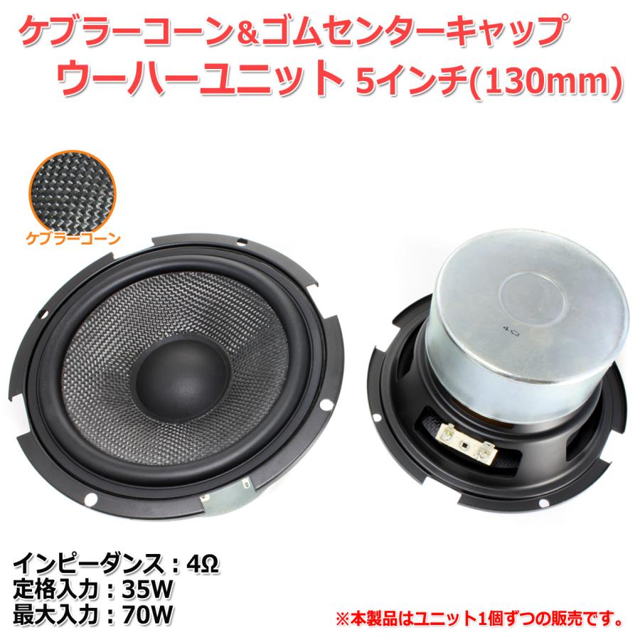 ケブラーコーン&ゴムセンターキャップ ウーハースピーカー ケブラーコーン&ゴムセンターキャップ ウーハースピーカー
