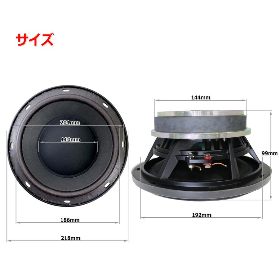 ファブリックエッジ・キャップ&ノンプレスコーン ウーハースピーカー