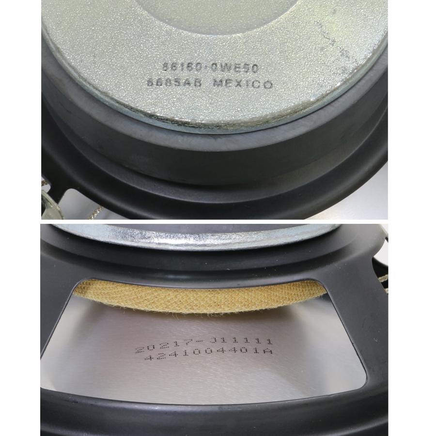 シ*ウ様 メタル円形スピーカー 2個セット　珍品アルミ製US ビンテージ アルミコーン&アルミセンターキャップ ウーハースピーカーユニット 6