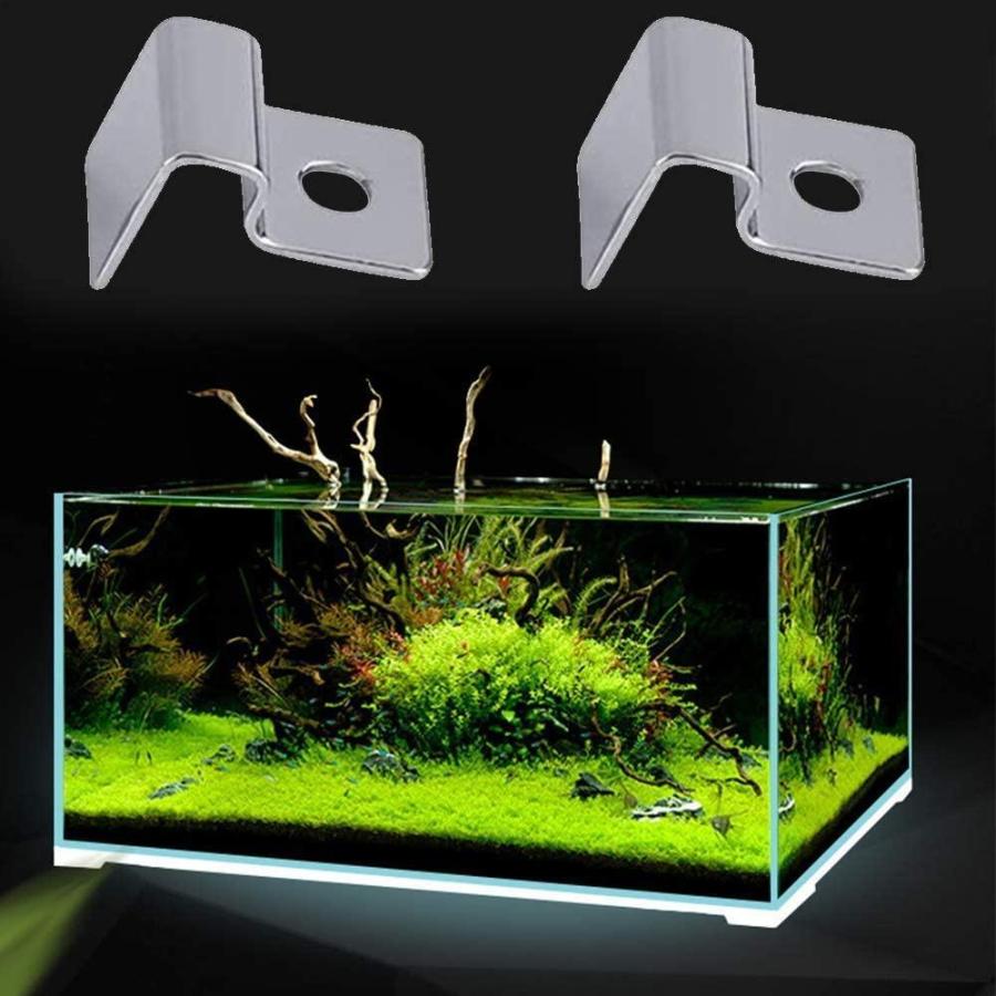 4個 水槽ガラスブタ受け ステンレス製フタ受け 水槽カバーサポートステンレス鋼 滑り止め 耐久 アクアリウム 水槽アクセサリー 水槽用品 6mm Gys Nft Shop ヤフー店 通販 Yahoo ショッピング