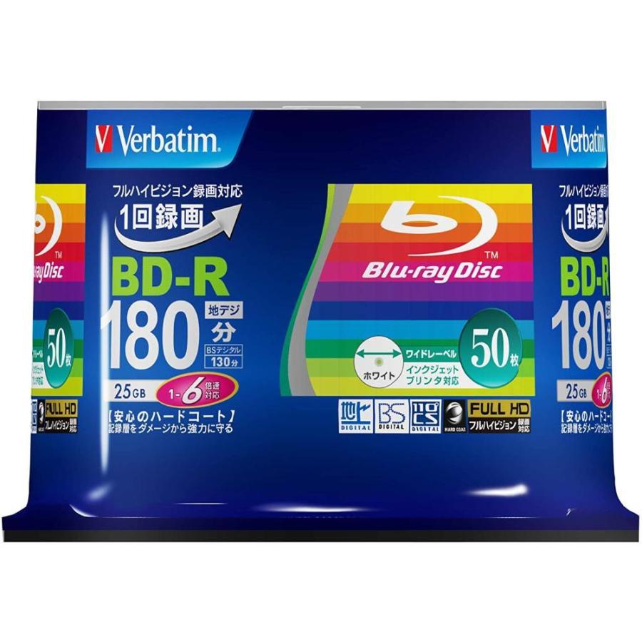 Verbatim バーベイタム 1回録画用 ブルーレイディスク BD-R 25GB 100枚 ホワイトプリンタブル 片面1層 1-6倍速 VBR130 USO54CNCYn, データ用メディア - centralcampo.com.br Verbatim バーベイタム 1回録画用 ブルーレイディスク BD-R 25GB 100枚 ホワイトプリンタブル 片面1層 1-6倍速 VBR130 USO54CNCYn, データ用メディア - centralcampo.com.br