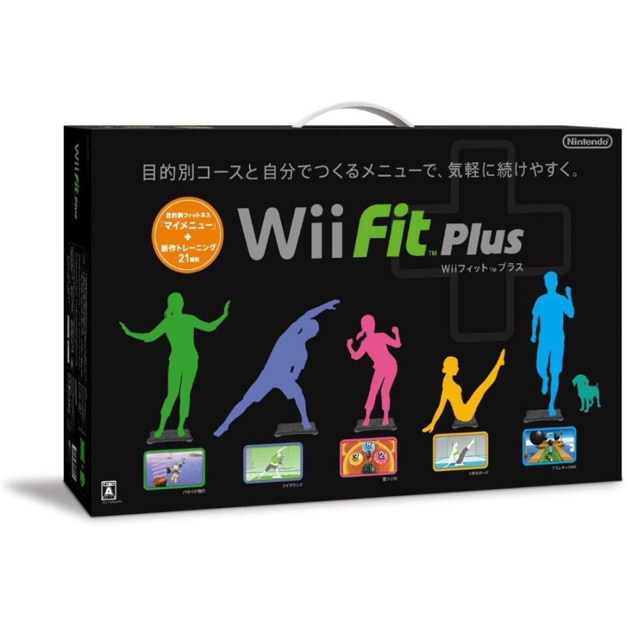 【全品送料無料】 Wiiフィット プラス (バランスWiiボードセット)(クロ) 本体