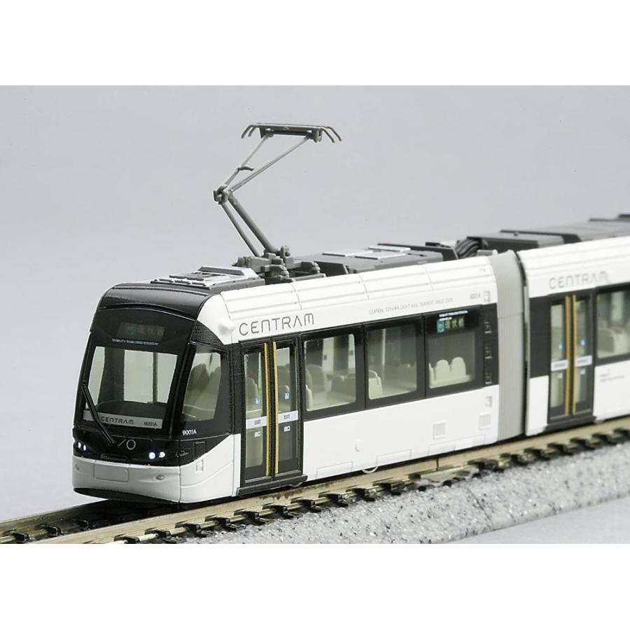 数量は多 KATO Nゲージ 富山市内電車環状線9001 セントラム 白 14-802-1 鉄道模型 電車 fameandname.com